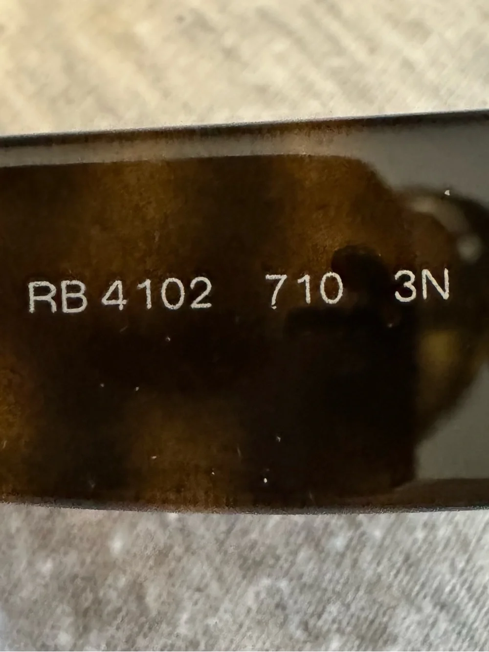 Women’s Ray Ban Sunglasses RB 4102/710/3N Made In Italy Tortoise